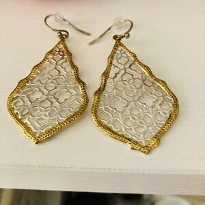 ✨ LeCalla 925 Sterling Silver Long Dangling  Earrings – Never Worn! ✨